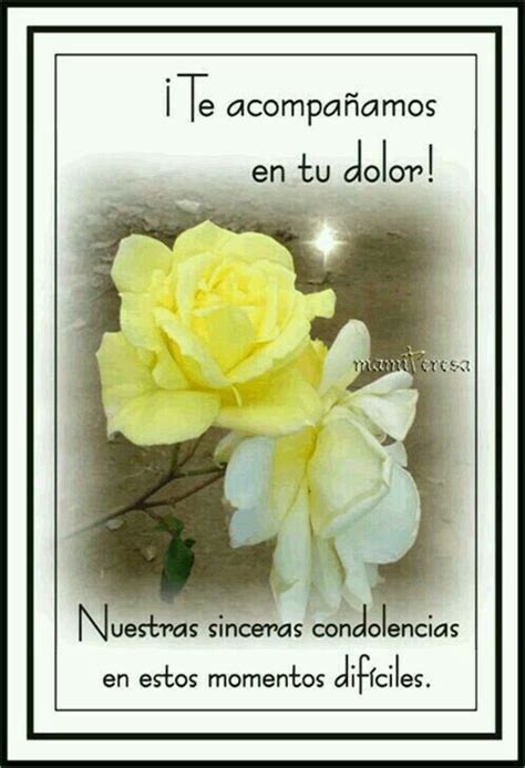 Condolencias Condolencias Frases Imagenes De Condolencias Pesame Frases