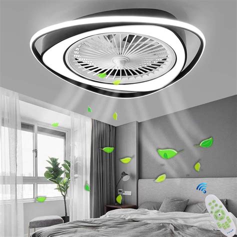 Plafonnier Ventilateur De Plafond Avec Éclairage LED Lumière Dimmable