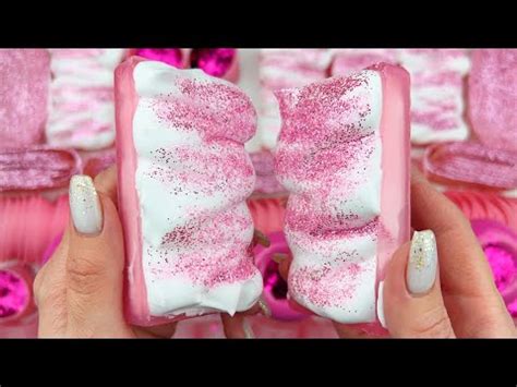 Asmr Soapcompilation Setcrushing Soapcutting Soap Cubesfoam Glitter