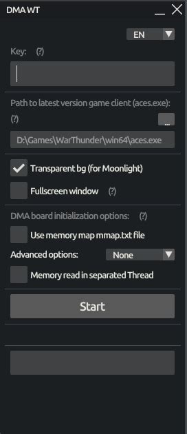 Selling War Thunder Dma Cheat Waroverlay