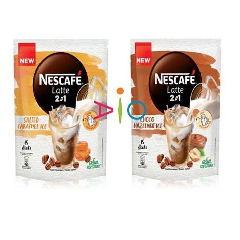 Jual NESCAFE Latte 2in1 Salted Caramel Ice Nescafe Latte Choco