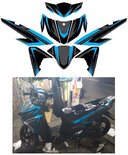 Jual DECAL NEW MIO SOUL GT 125 BLUE CORE Di Lapak Cloud Decal Custom