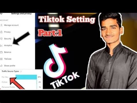 Tiktok Setting Tiktok Analytics Setting Tik Tok Par Followers Kaise