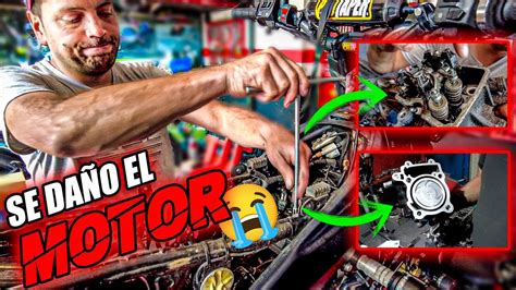 Hasta que ROMPI el MOTOR de mi MOTO Reparación PULSAR NS200 YouTube