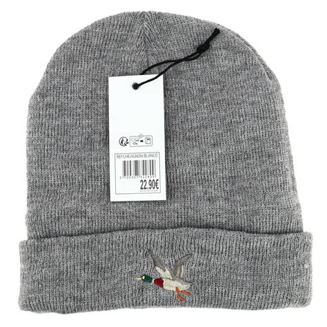 Bonnet Chevignon canard brodé Blanco gris clair