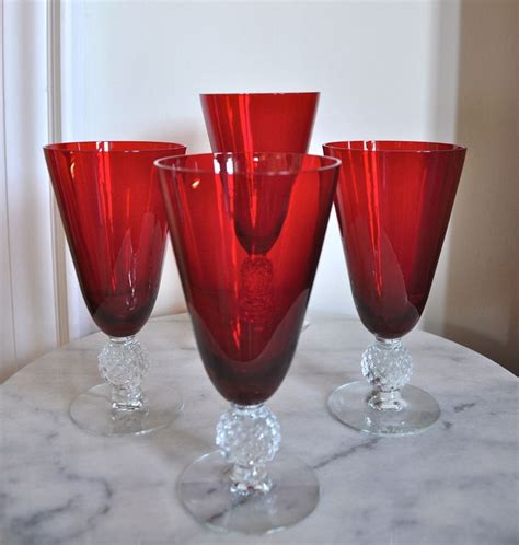 1000 Images About 15 Ruby Red And Cranberry Glass On Pinterest Antique Glass Glass Vase And