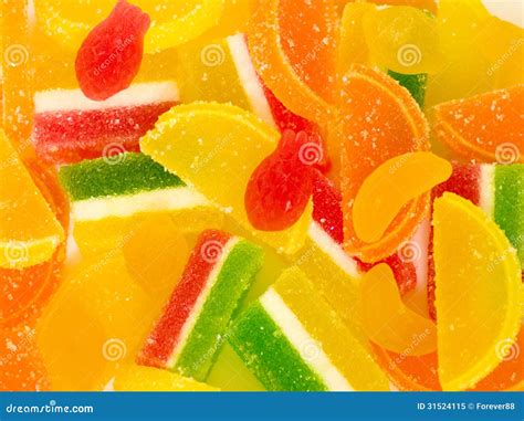 Tasty Colorful Jelly Candies Stock Image Image Of Fresh Gourmet