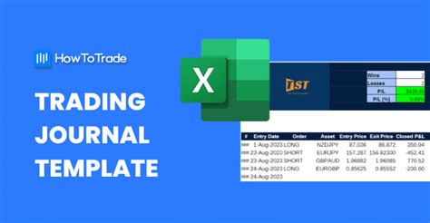 Trading Journal Template [FREE Excel Sheet Included]