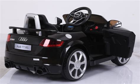 Coche eléctrico para niños Audi TT RS Groupon