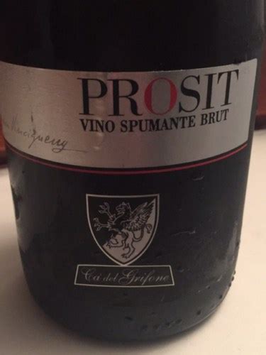 Ca Del Grifone Prosit Spumante Brut Vivino Australia