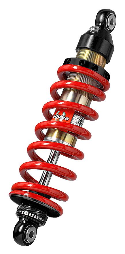 Xze Rear Mono Shock Red Spring Adjustable Preload Rebound