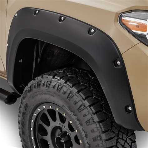 Bushwacker® Toyota Tacoma 2016 Pocket Style™ Matte Black Fender Flares