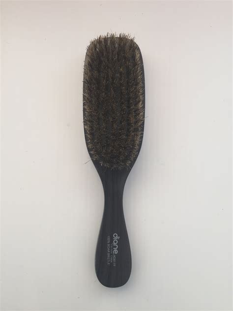 Diane Natural Boar Bristle Medium 9 Wave Brush