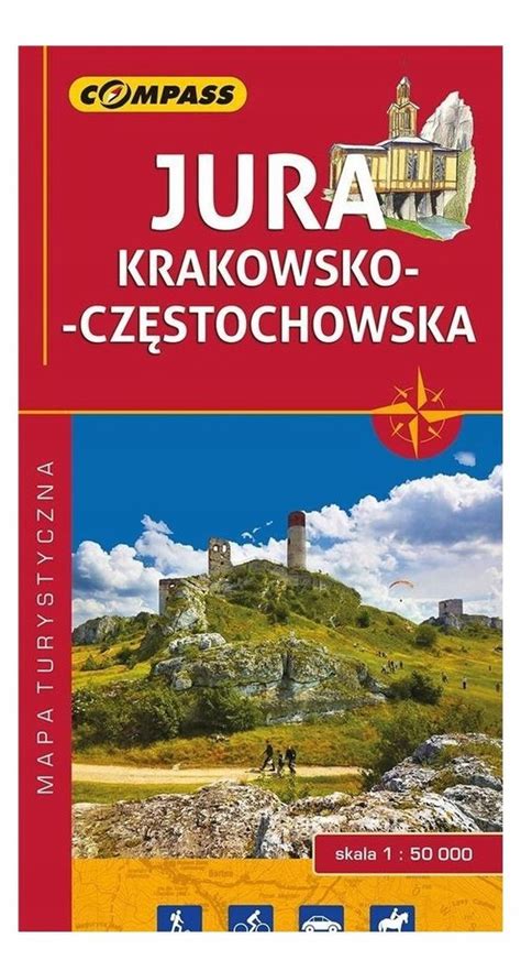 Mapa Turystyczna Jura Krakowsko Cz Stochowska