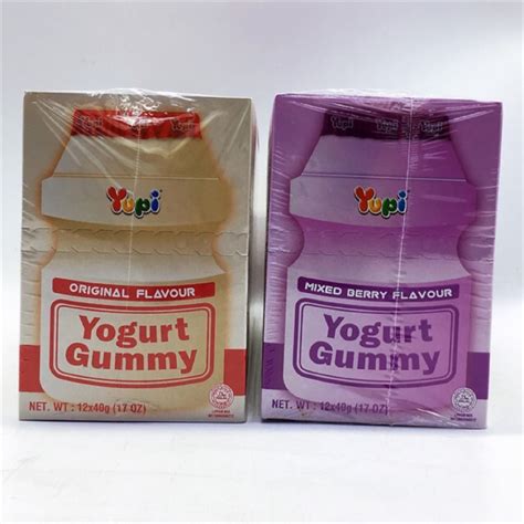 YUPI YOGURT GUMMY 40 G X 12 Pcs Shopee Philippines