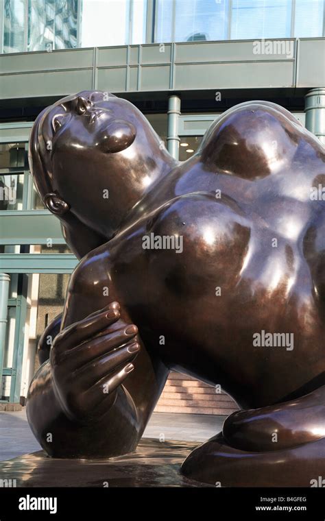 Broadgate Venus Skulptur Von Fernando Botero Exchange Place Der City Of