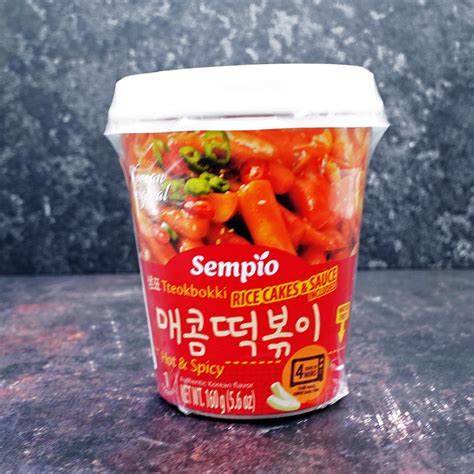 Sempio Instant Tteokbokki Hot Spicy Flavour 160g Market Kokoro