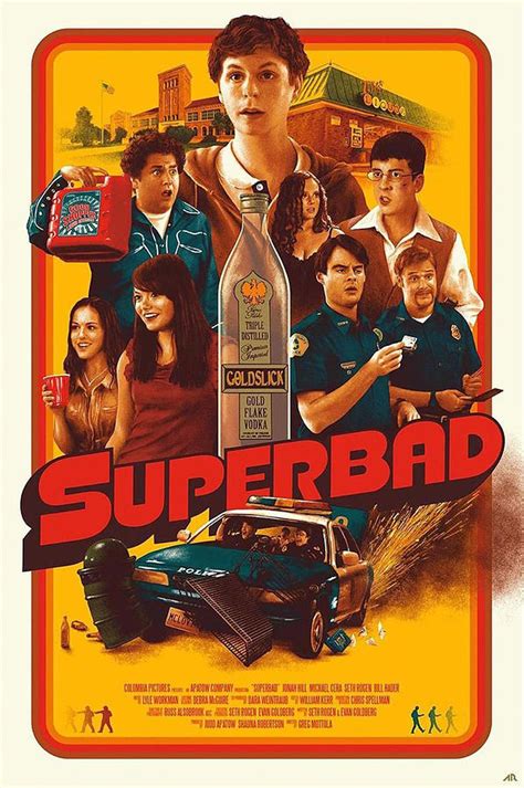 Superbad Movie Poster Digital Art By Essencejac Kowski Fine Art America