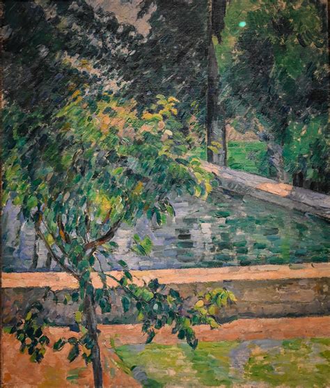 Paul Cézanne The Pool at Jas de Bouffan 1879 at Detroit Flickr