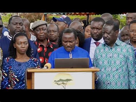 Raila Odinga Azimio Announces Team To Lead Bipartisan Talks With