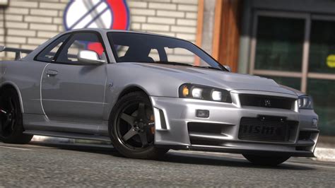 Nissan Skyline R34 Z Tune RB28DETT Engine Sound Add On FiveM