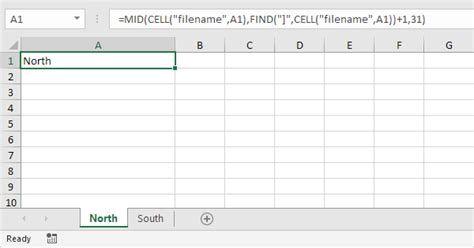 Refer To Excel Sheet Name In Formula