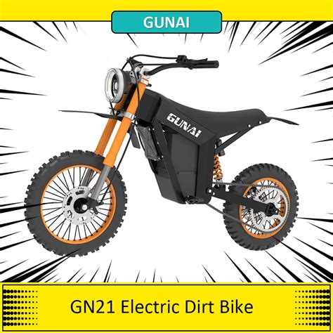 Gunai Gn Bicicleta El Trica Para Adultos Sujeira E Bike Pneu