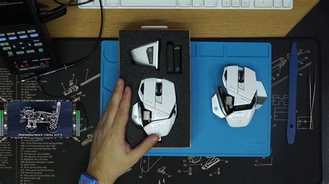 Мышь MadCatz RAT 9 беспроводная, ремонт сенсора - YouTube