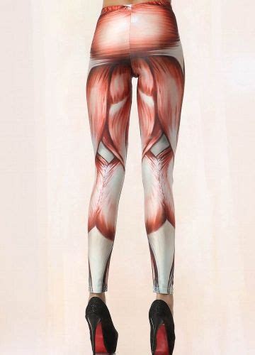 Modern Slim Womens Muscle Print Leggings Muscle Leggings ☂ ☂ ☺