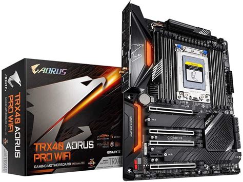 GIGABYTE TRX40 AORUS PRO WiFi STRX AMD TRX40 Fins Array Heatsink 12 2