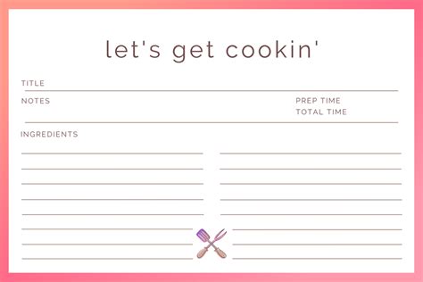 3 Fast Ways To Make Your Own Recipe Cards