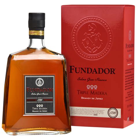 Brandy Fundador Triple Madera Escol Vins I Destillats