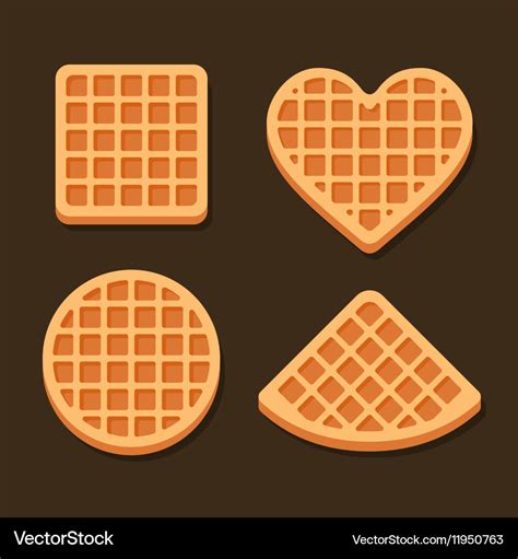 Waffle Textures Vector Images Over 4 300