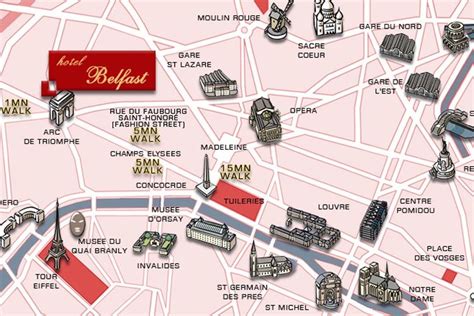 Arc De Triomphe Paris Map United States Map