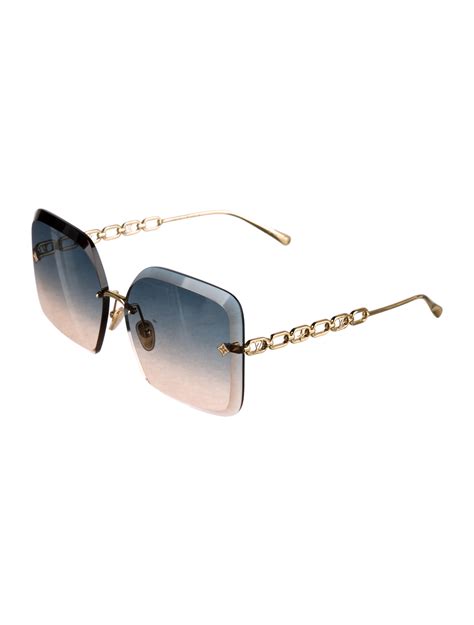 Louis Vuitton Lv Jewel Square Sunglasses Gold Sunglasses Accessories Lou865394 The Realreal