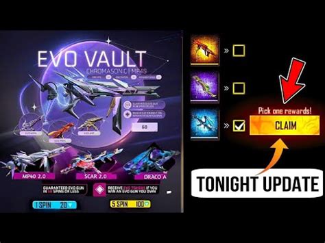 Next Evo Vault Event Confirm Feb Tonight Update Free Fire Ff New