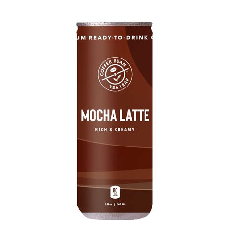 The Coffee Bean & Tea Leaf Mocha Latte 240ml | Lazada PH