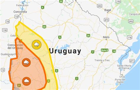 Doble Alerta Naranja Y Amarilla Por Tormentas Fuertes Y Lluvias Intensas