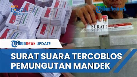 Lagi Ditemukan Ratusan Surat Suara Sudah Tercoblos Pemungutan Di TPS