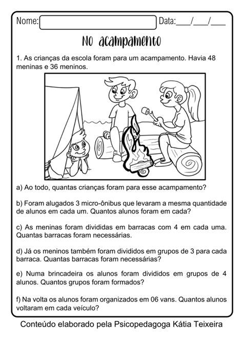 Resolvendo problemas 3º ano