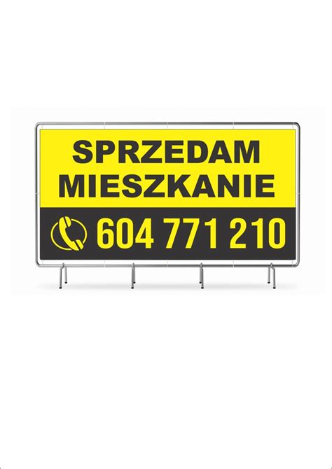 Baner Reklamowy Sprzedam Mieszkanie