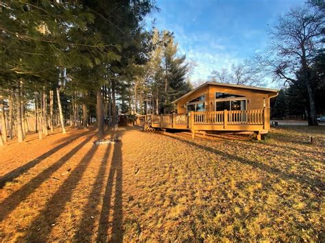 Riverfront Cabin In The Woods Cabins For Rent In Stephenson Michigan