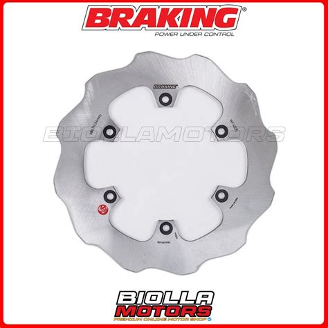 Wf4505 Disco Freno Posteriore Dx Braking Ktm Exc F 450 2017 2024 Wav