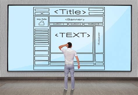 Premium Photo Businessmen Looking At Template Website