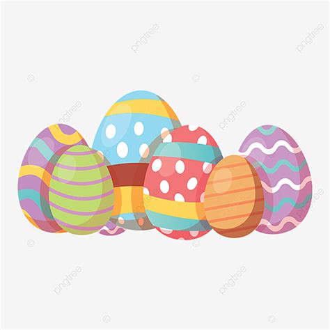 Decorative Easter Eggs Vector Elements Decorative Eggs Easter Vector