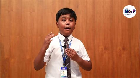 Student Talk Series 21 Zero Shadow Day The Ngp School Youtube
