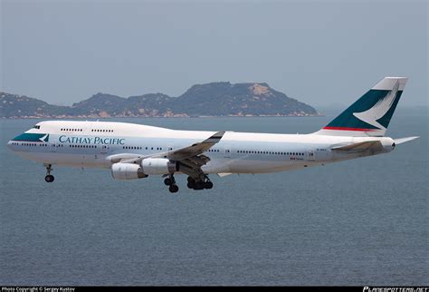 B HUJ Cathay Pacific Boeing 747 467 Photo By Sergey Kustov ID 331928