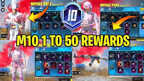 M10 Royal Pass 1 To 50 Rp Pass Leaks Full Maxed Lucifer Bgmi