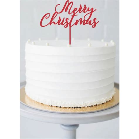 Cake Topper Christmas Cake Ideas 2019 - The Cake Boutique