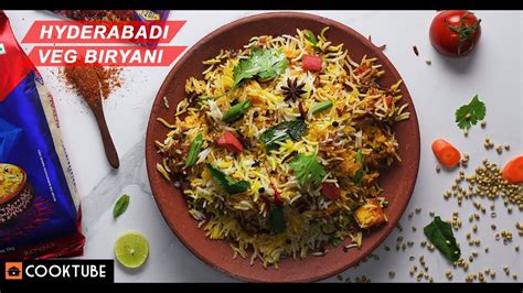 Authentic Hyderabadi Veg Biryani Recipe Traditional Veg Hyderabadi